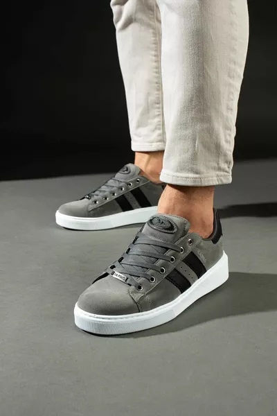  fumé noir couleur blanc semelle lacets casual hommes baskets daim