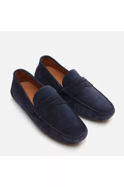 جلد طبيعي كحلي أزرق للرجال المتسكعون