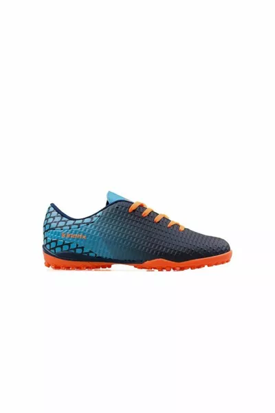 Exhibition Ii Tf Navy Blue NEON ORANGE Turquoise Men's Astroturf Shoes 