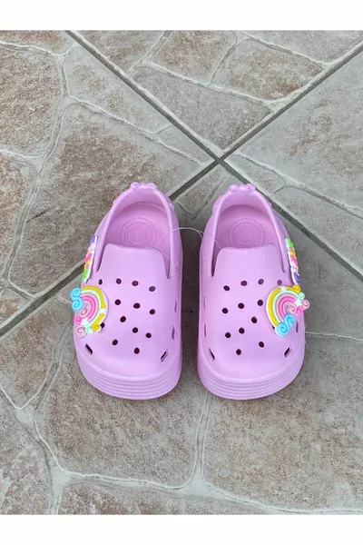 Нехлъзгаща се лека подметка Фигурна Луксозни детски сандали Чехли за морски басейн