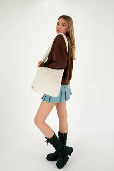 كريم توسكانا حمل حقيبة / المرأة أفخم حمل حقيبة مدرسية