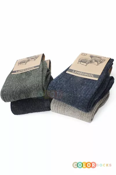5 Paar Winter Wollsocken Lammwolle (SPEZIELLE LAMMWOLLE)