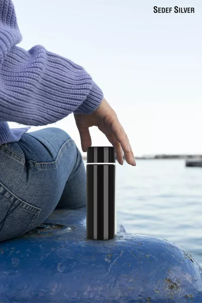  الفولاذ المقاوم للصدأ طبقة مزدوجة  مل جيب صغير الترمس 