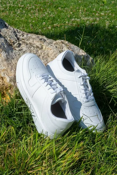 7 cm Hoogte Toenemende Witte Kleur Sneakers Heren Sneakers Met Verborgen Hakken
