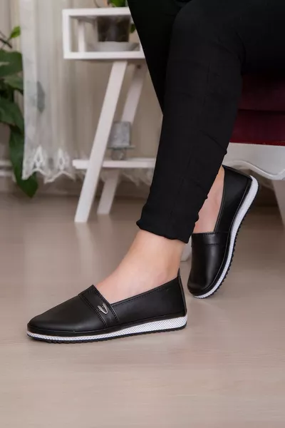 Casual zachte ballerina's met trekkoord voor dames en huidgaten