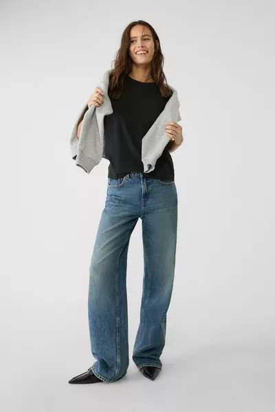 Kurzärmeliges Basic T-Shirt