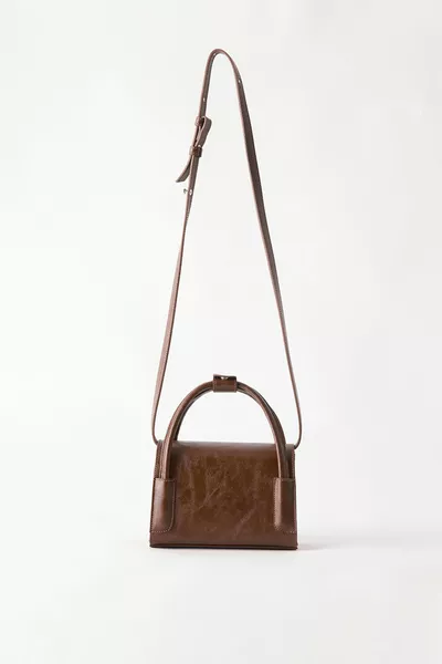 Кафява целодневна чанта