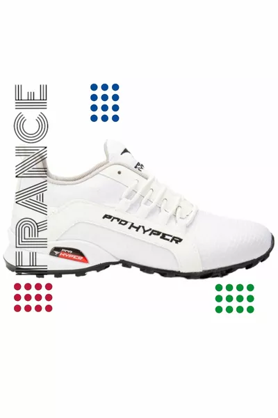 Baskets décontractées blanches pour hommes