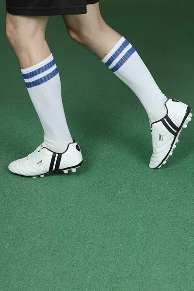  White Grass Football Boots Football Shoes