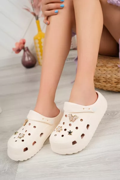 Pantofole da medico infermiere cuoco ospedaliero su larga scala con base per massaggio