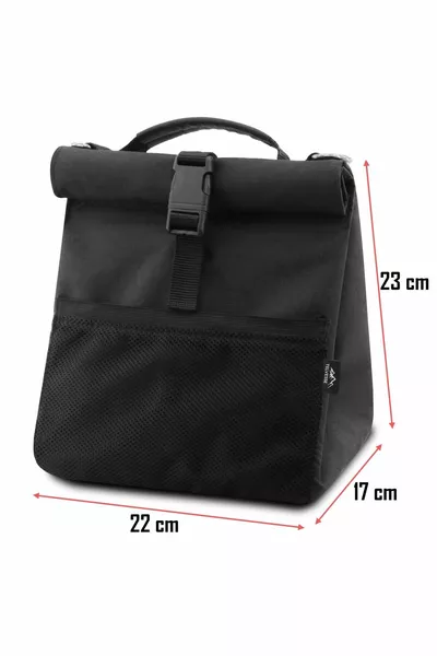 Vettore Sac de Transport Alimentaire Boîte À Lunch Imperméable Isolé Thermiquement École Pique-Bureau Plage Noir