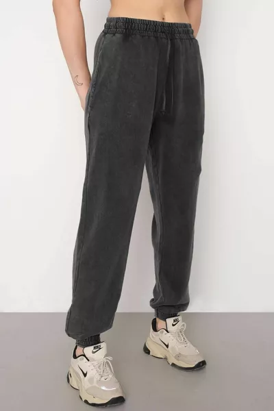 High Waist Leg Elasticated Tracksuit 
