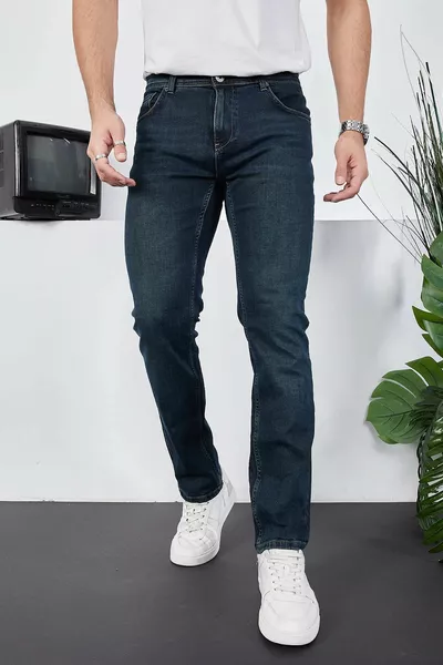 Мъжки дънки Lycra Denim Regular Fit