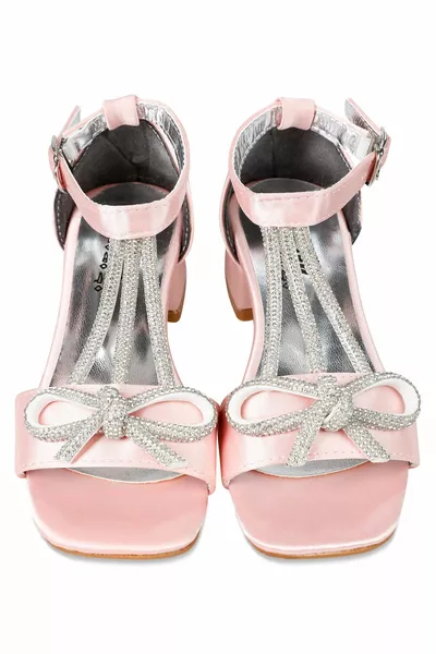 حذاء باليه مسطح للبنات  مقاس وردي