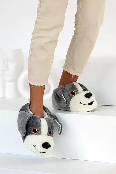 للجنسين رمادي باندوف منزل الأحذية