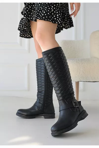 Coarti Черные сапоги на каблуке