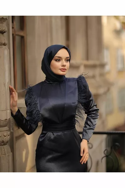 فساتين سهرة محجبة نسائية