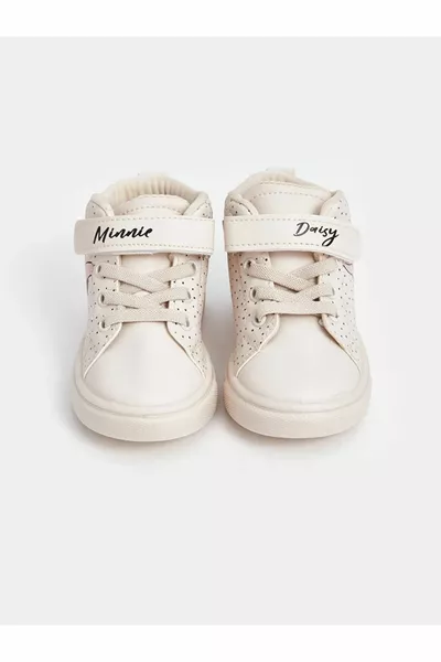 LCW STEPS Baskets Minnie Mouse Crème Imprimée Bébé Fille