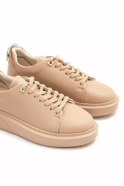 Beige - Baskets & Baskets Vegan Femme   Bn Ayk /
