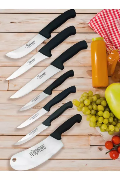 Комплект ножове Berry Details Sürmene за месо, хляб, зеленчуци, кухня, жертвоприношение и сватбен дар