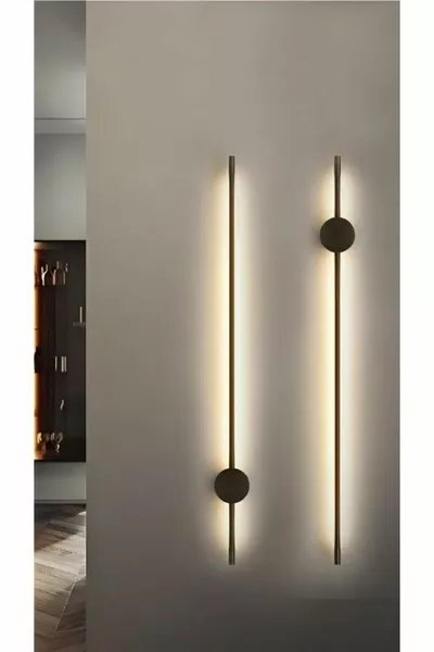 Batterij Wandverlichting, Wandlamp Binnen 1 Stuk ZWARTE WANDLAMP