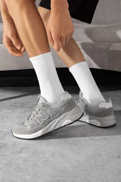 4 Çift Spor Atletik Çorap Seti (ANTİBAKTERİYEL)