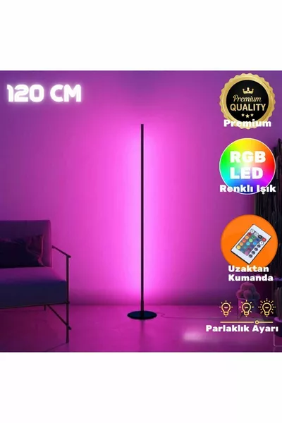 RGB LED лампа с пръчка с пълни цветове, пълен RGB, дистанционно управление, регулируемо осветление