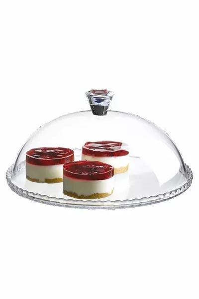 Patisserie Cake Dome Glass Without Foot