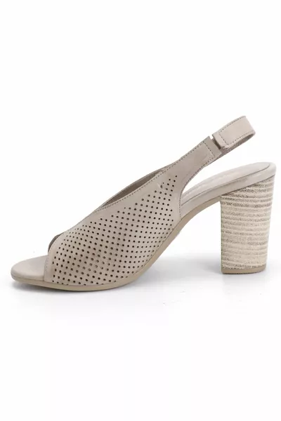 Sand echt leren sandalen voor dames