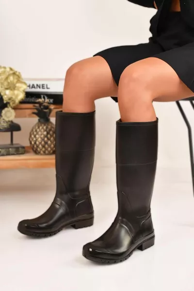 أحذية المطر النسائية المقاومة للماء