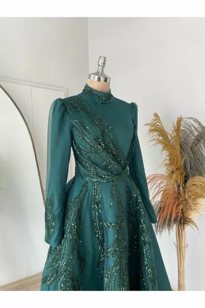 Sude Flauschige Abendkleider