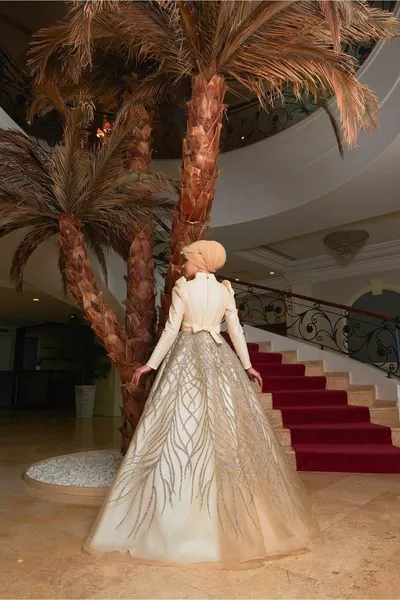 Elegantes Abendkleid Hijab