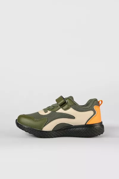 رين حذاء رياضي كاكي خفيف الوزن للأولاد