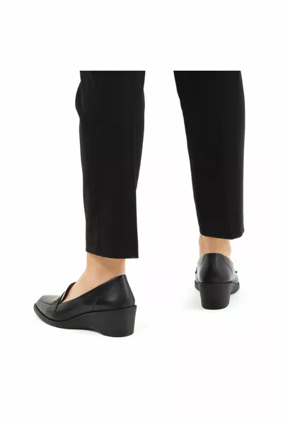 Damen Leder Loafer Schuhe   Bn Ayk /