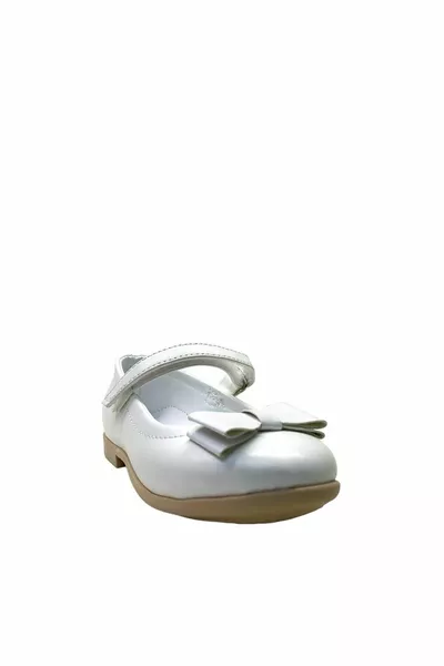  Ragazze ortopediche prescolare ballerine bianche