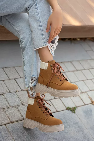 الخردل القط الدانتيل متابعة أحذية نسائية مفصلة