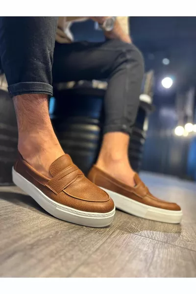 Scarpe Classiche Casual Tan