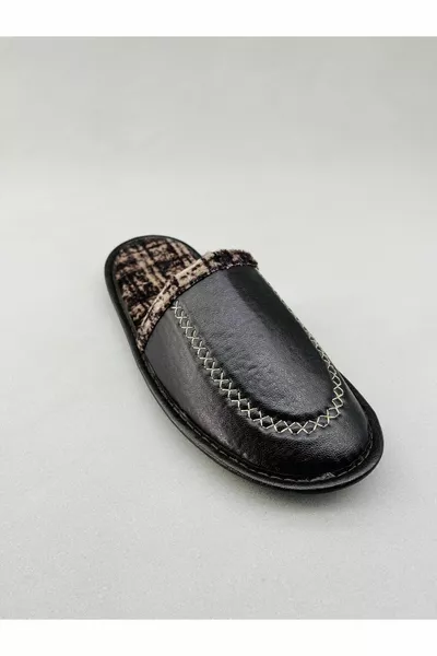 Hausschuhe aus Leder für Herren