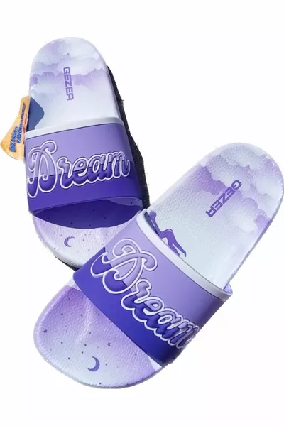 Damen Bunte rutschfeste Sohle Strand Pool Meer Hausschuhe