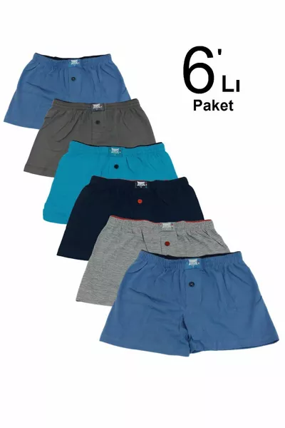 Boys 6-Pack Waist Towel Boxer 