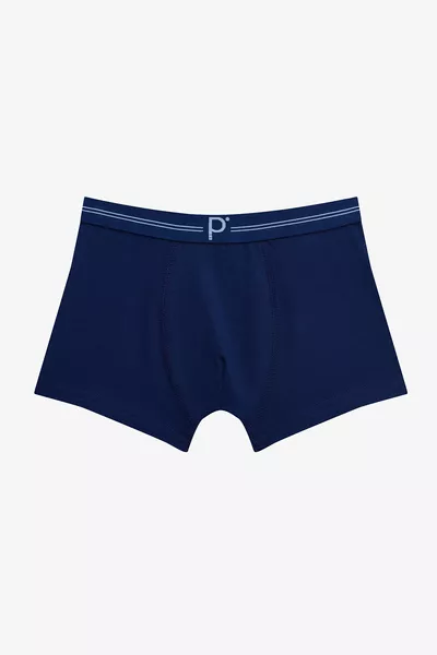 طقم بوكسر أولاد بثلاثة ألوان زرقاء