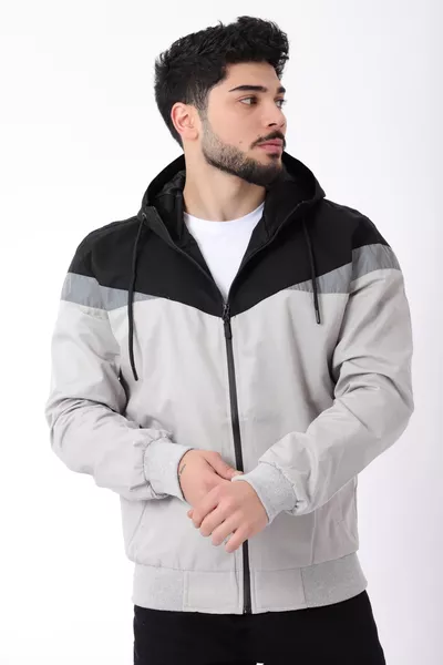 Куртка Bill с капюшоном и треугольными вставками, сезонная, 