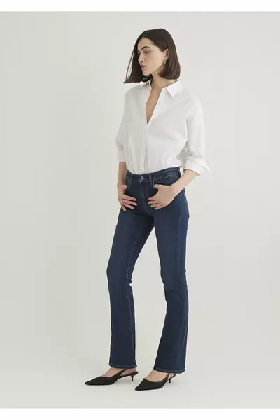 Molly Gold Классические тёмные джинсы 