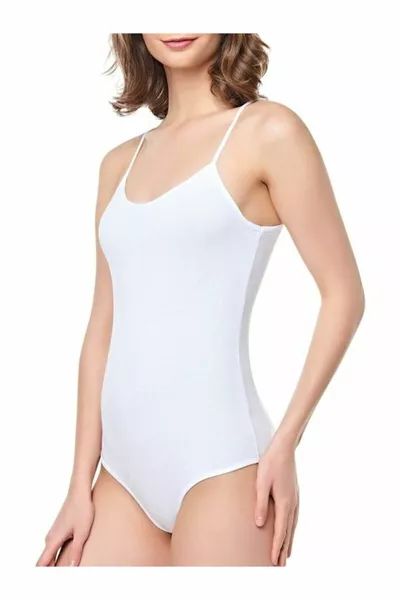 6'lı Paket Seher Ip Askılı Kadın Çıtçıtlı Body