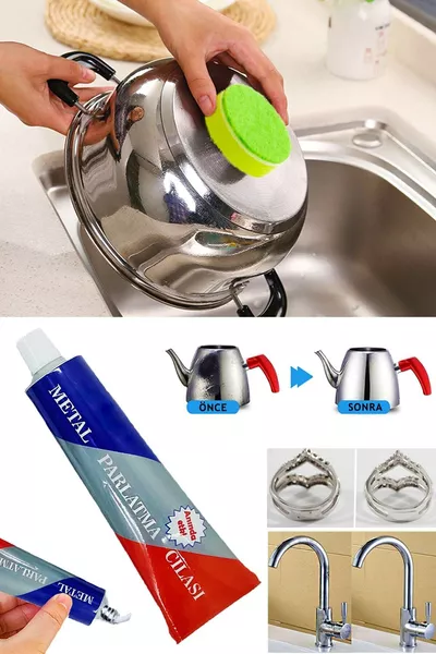 Metal Jant Ve Çelik Parlatma Cilası