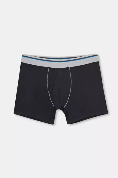 Тъмносин памучен боксер Lacivert Compact Air