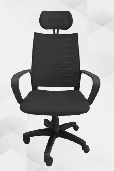 Sedia per ufficio da dirigente Atlas con rete in plastica per computer e lavoro