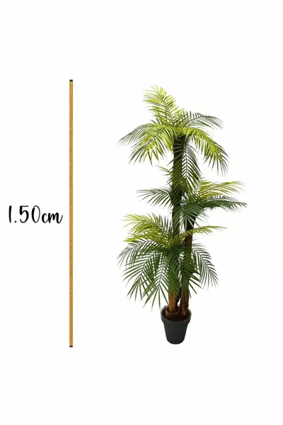 شجرة صناعية  سم ثلاثية الفروع بها  ورقة، نخلة أريكا