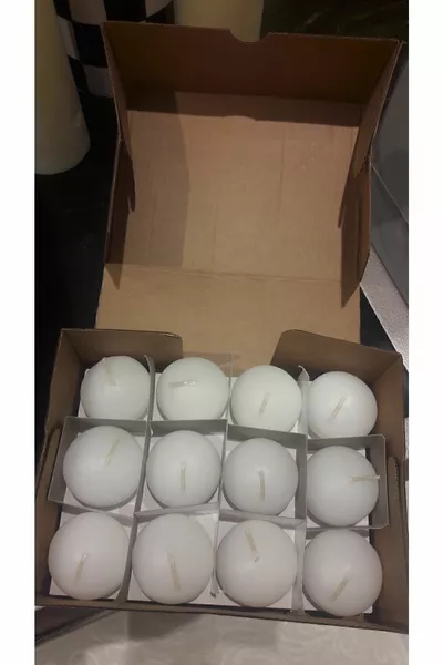 İv Blue Purple Homedecor -delige Witte Vanille- of Lavendelgeur Zwevende Therapiekaars