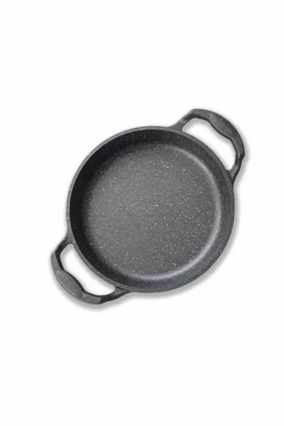 Комплект 2 чугунени гранитни тигана  см +  см